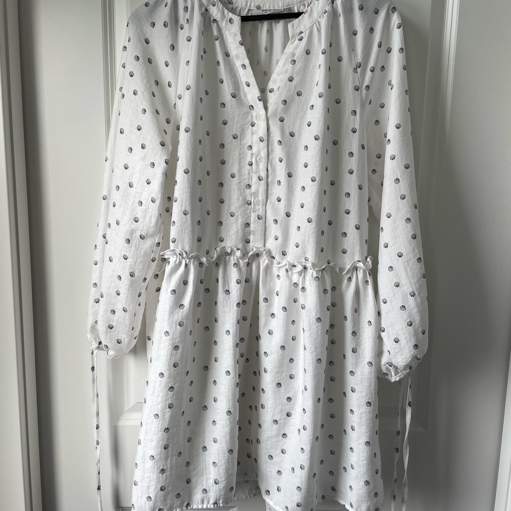 Minimum Long Sleeve Seashell Dress